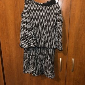 Geometric Design Romper